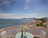 very beautiful frontline sea penthouse in north Mallorca