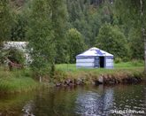 ventyr i mongolisk jurta vid lvkanten!